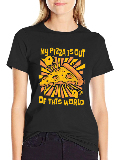 Pizza Out of This World Graphic T-Shirt