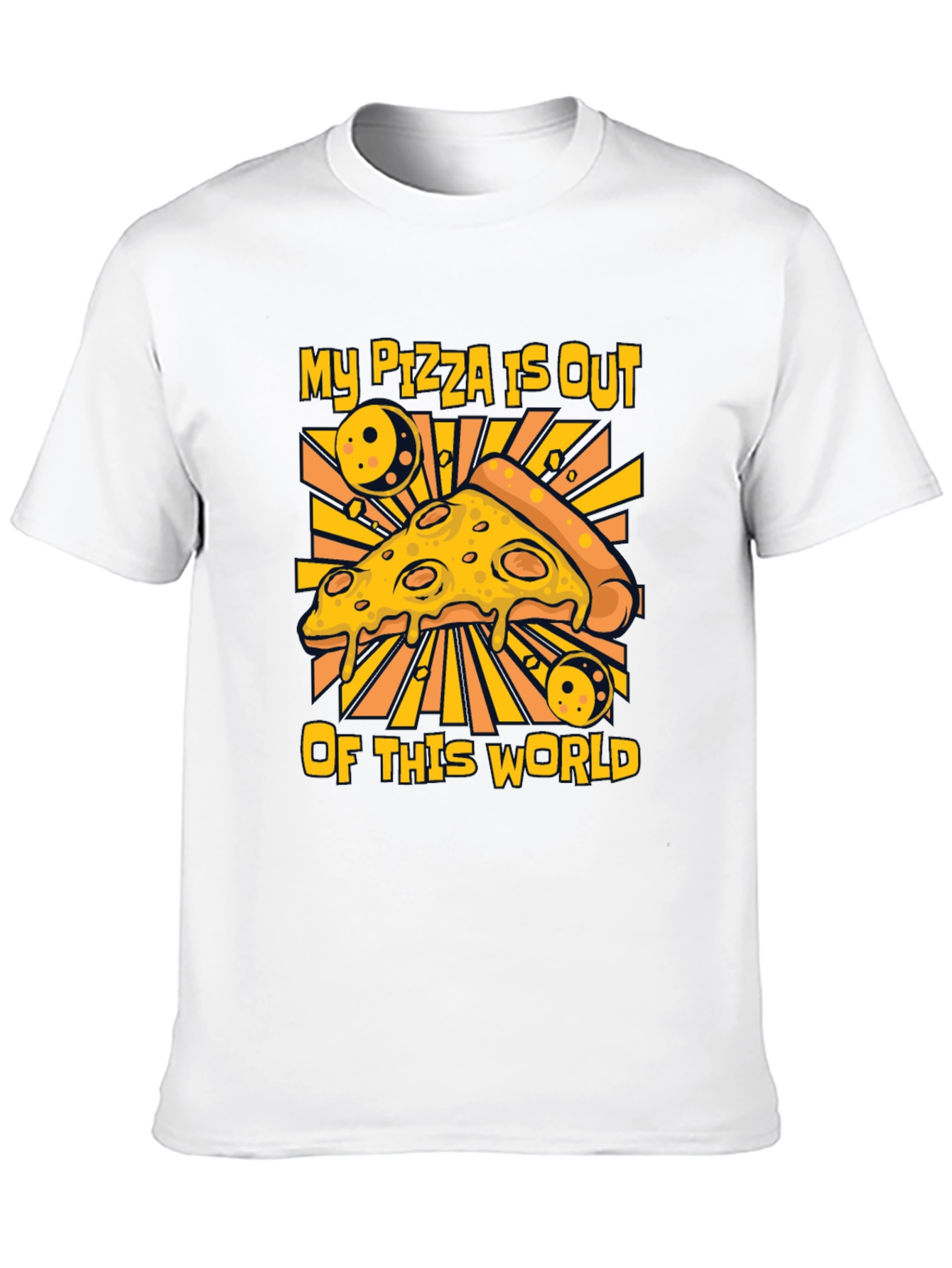 Pizza Out of This World Graphic T-Shirt