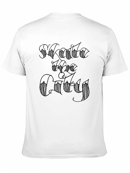 Santa Fe City Tee - Black Graphic T-Shirt