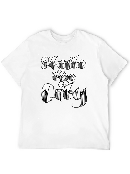 Santa Fe City Tee - Black Graphic T-Shirt