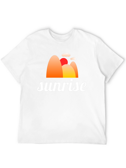Sunrise Graphic Tee - Stylish Comfort