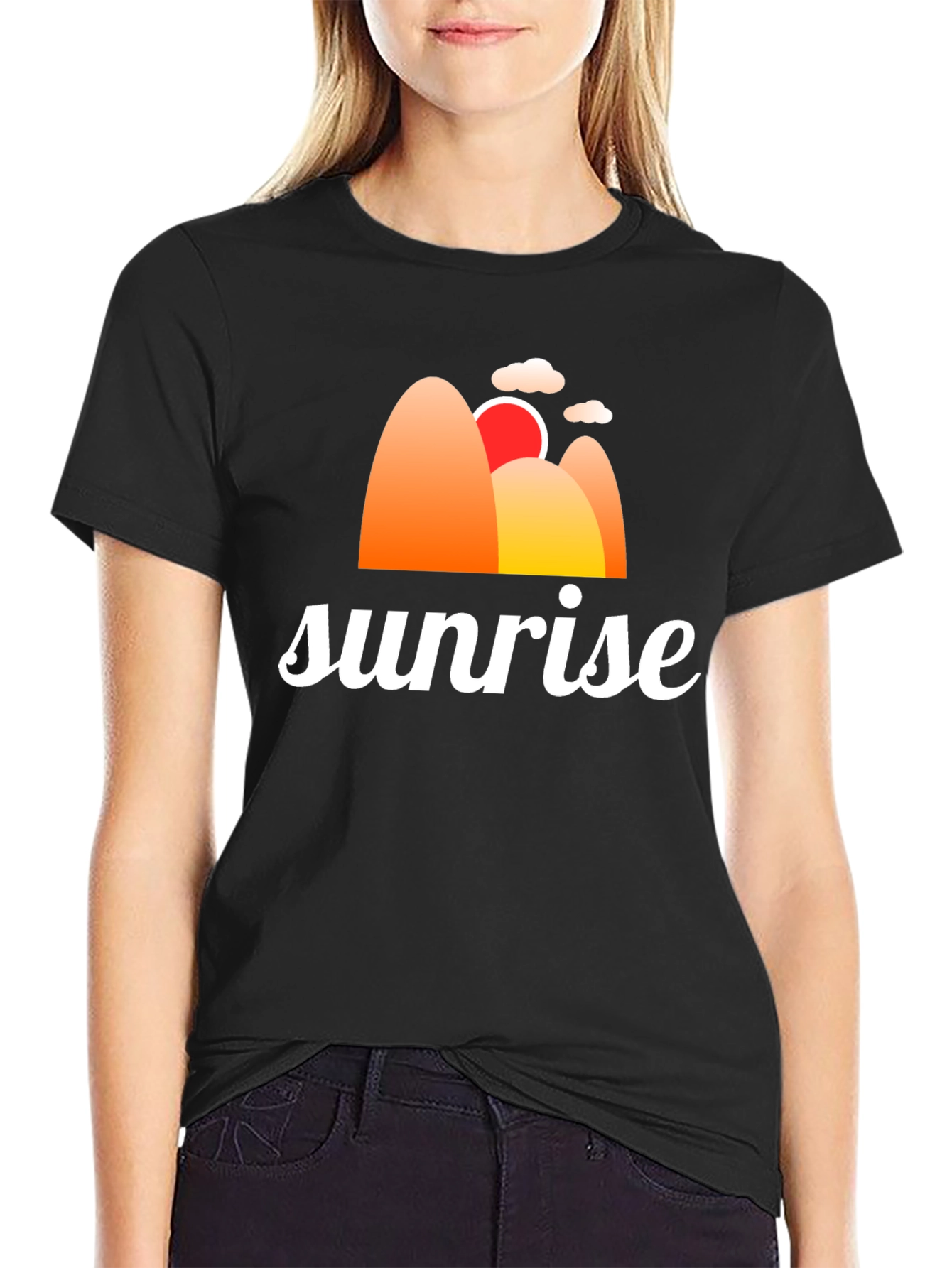 Sunrise Graphic Tee - Stylish Comfort