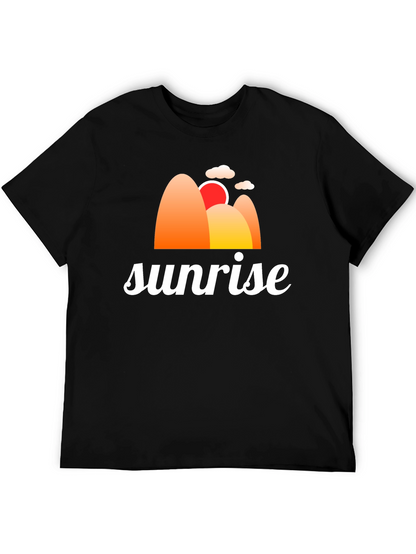 Sunrise Graphic Tee - Stylish Comfort
