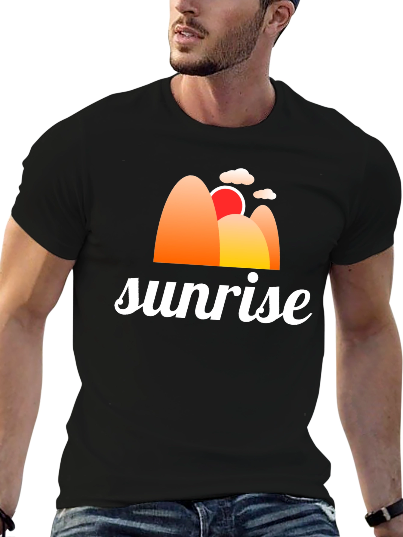 Sunrise Graphic Tee - Stylish Comfort