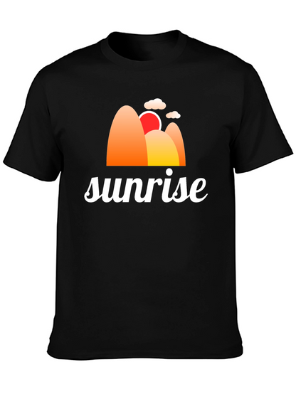 Sunrise Graphic Tee - Stylish Comfort