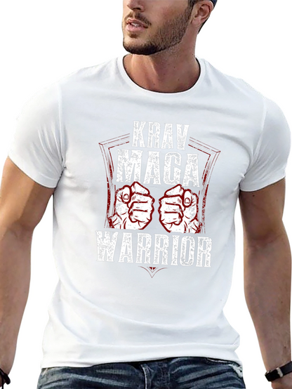 Krav Maga Warrior Graphic T-Shirt Martial Arts Tee