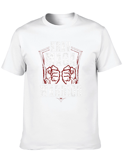 Krav Maga Warrior Graphic T-Shirt Martial Arts Tee