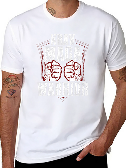Krav Maga Warrior Graphic T-Shirt Martial Arts Tee