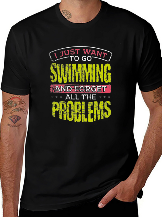 Swimming Problems Graphic Tee