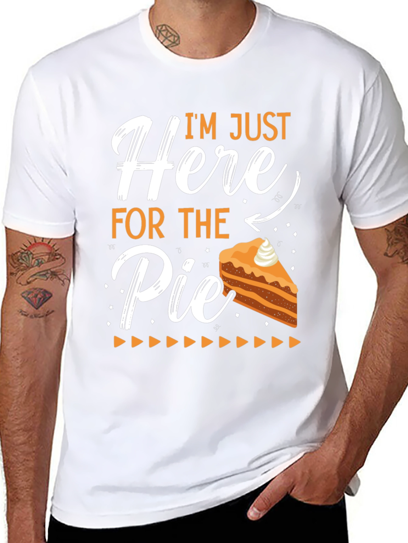 Im Just Here For The Pie T-Shirt
