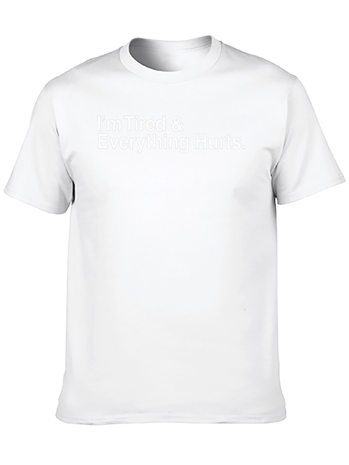 Tired & Hurts Graphic Tee - Black