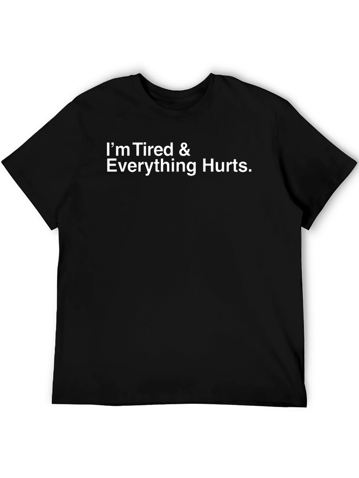 Tired & Hurts Graphic Tee - Black