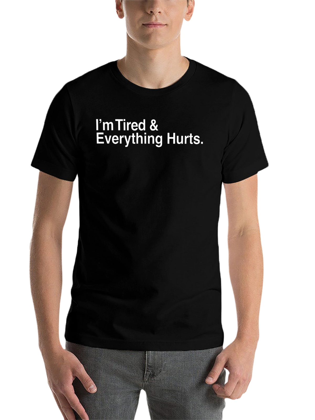 Tired & Hurts Graphic Tee - Black