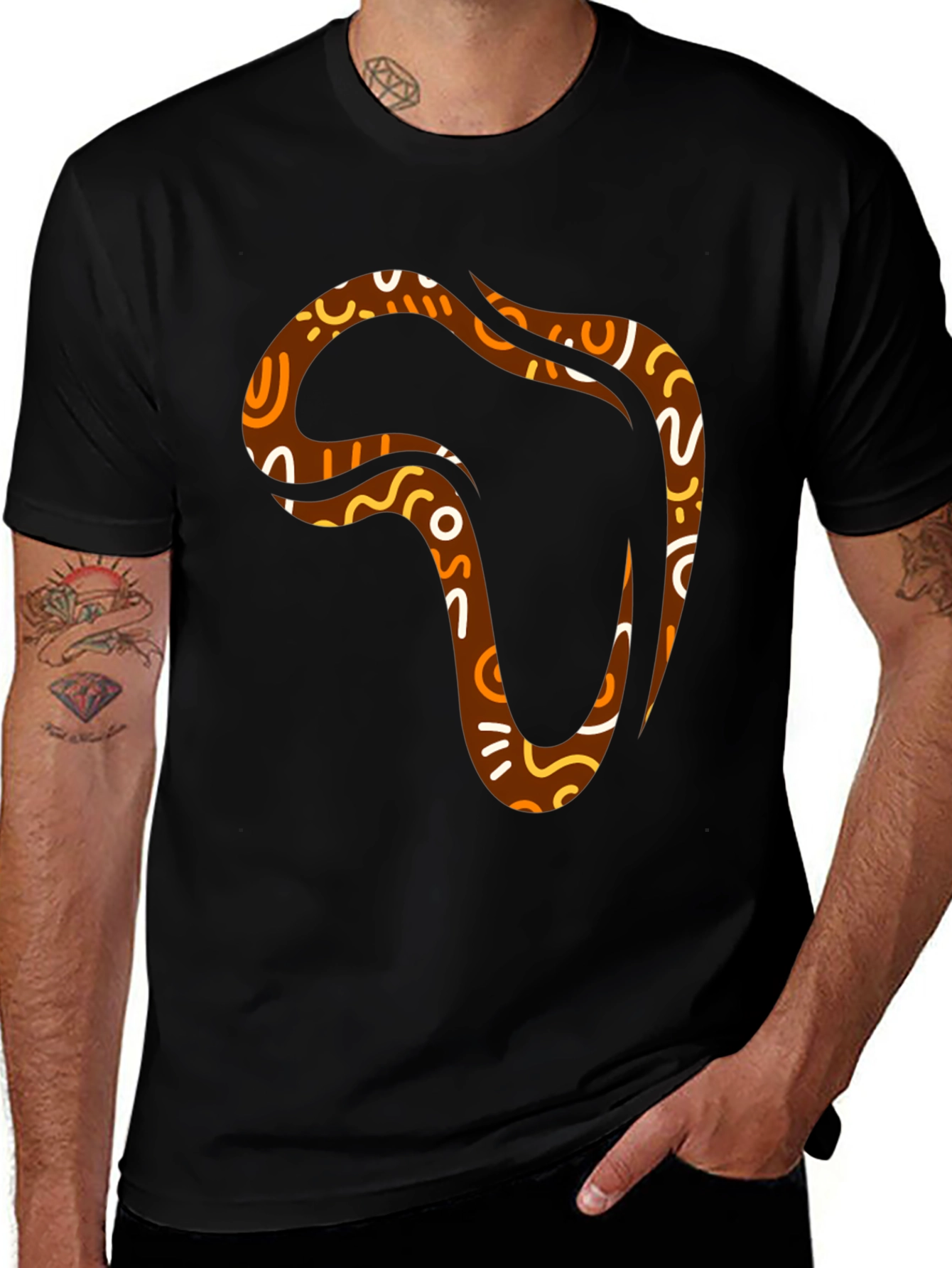 Abstract Africa Tee