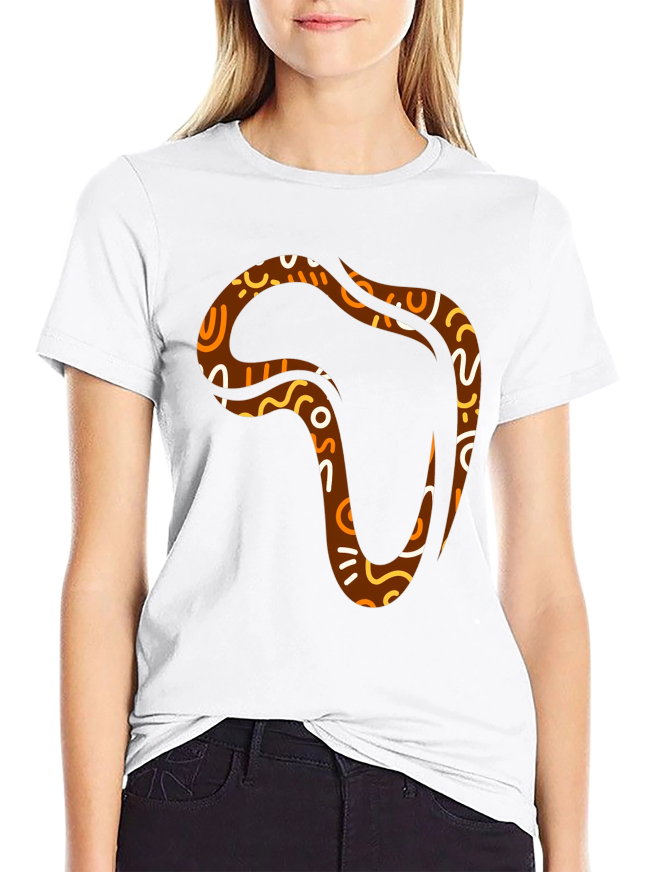 Abstract Africa Tee