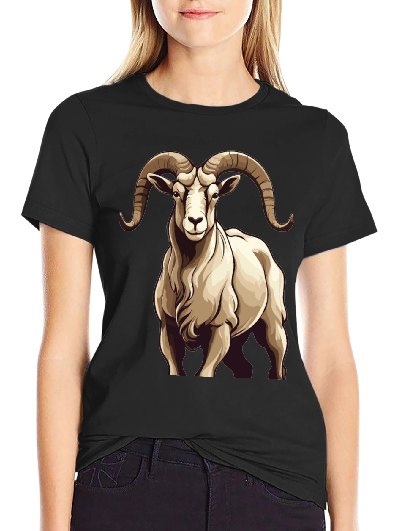 Ram Graphic Tee - Bold & Unique Design