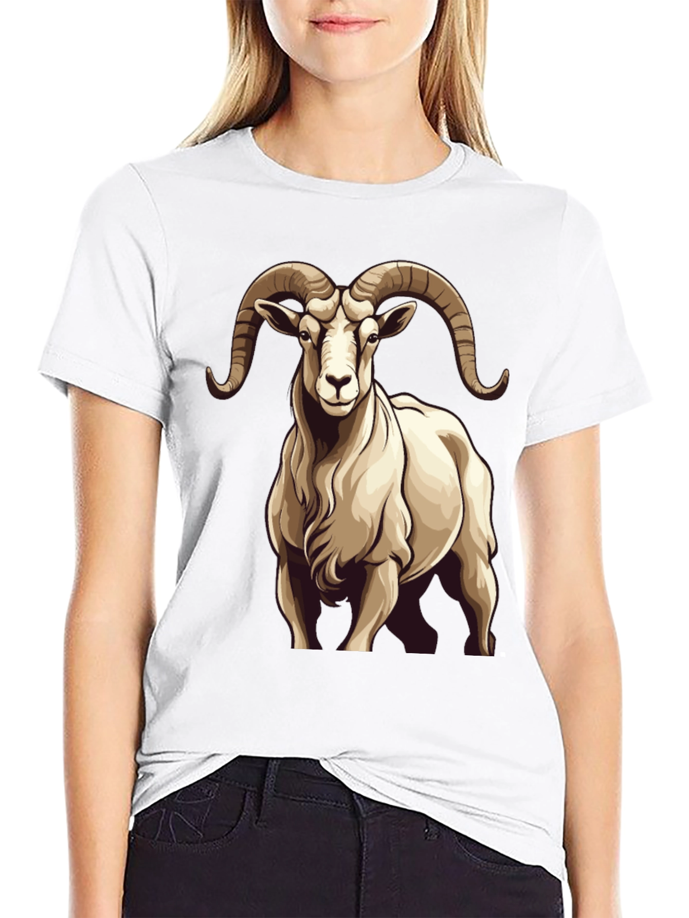 Ram Graphic Tee - Bold & Unique Design