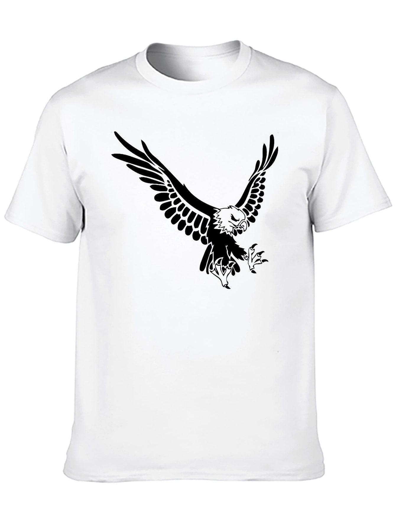Black Eagle Graphic Tee - Menswear