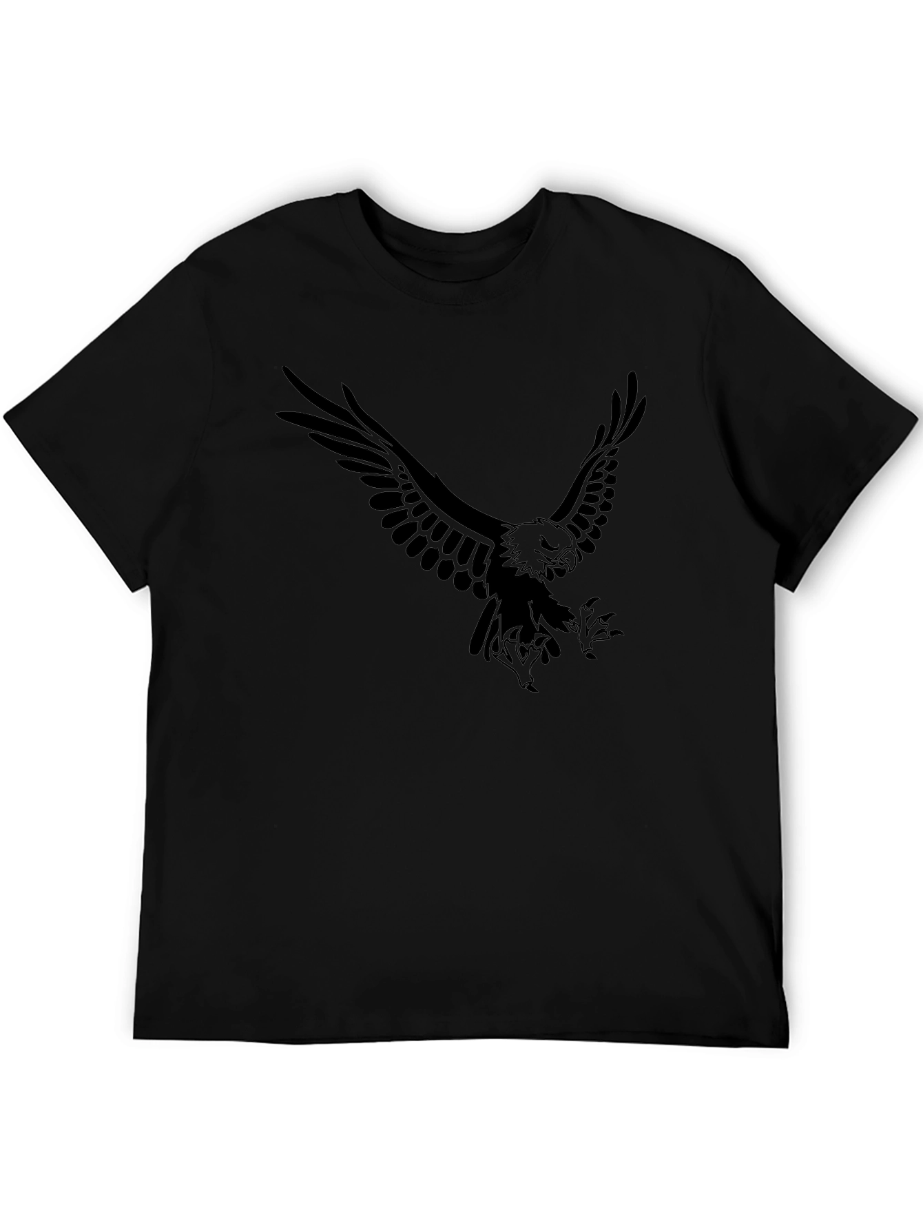 Black Eagle Graphic Tee - Menswear