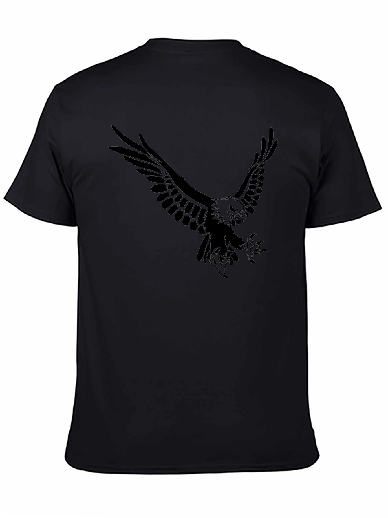 Black Eagle Graphic Tee - Menswear