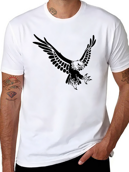 Black Eagle Graphic Tee - Menswear
