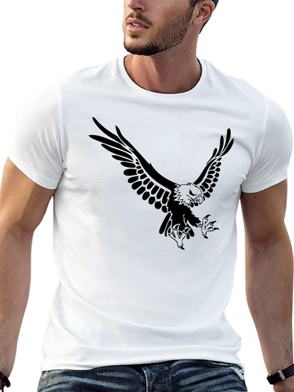 Black Eagle Graphic Tee - Menswear