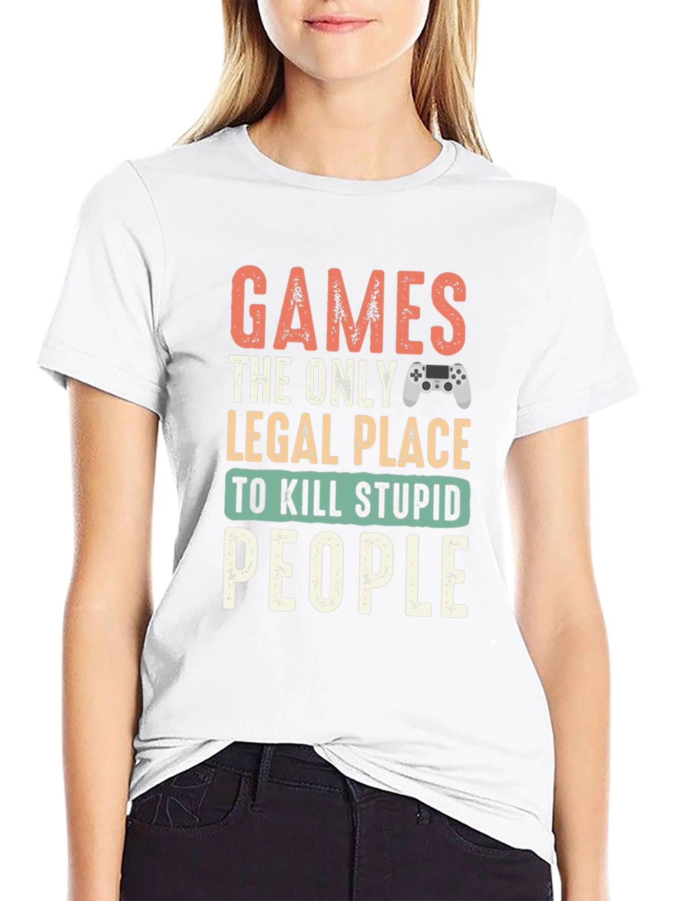 Gamer T-Shirt - Legal Kill Stupid People