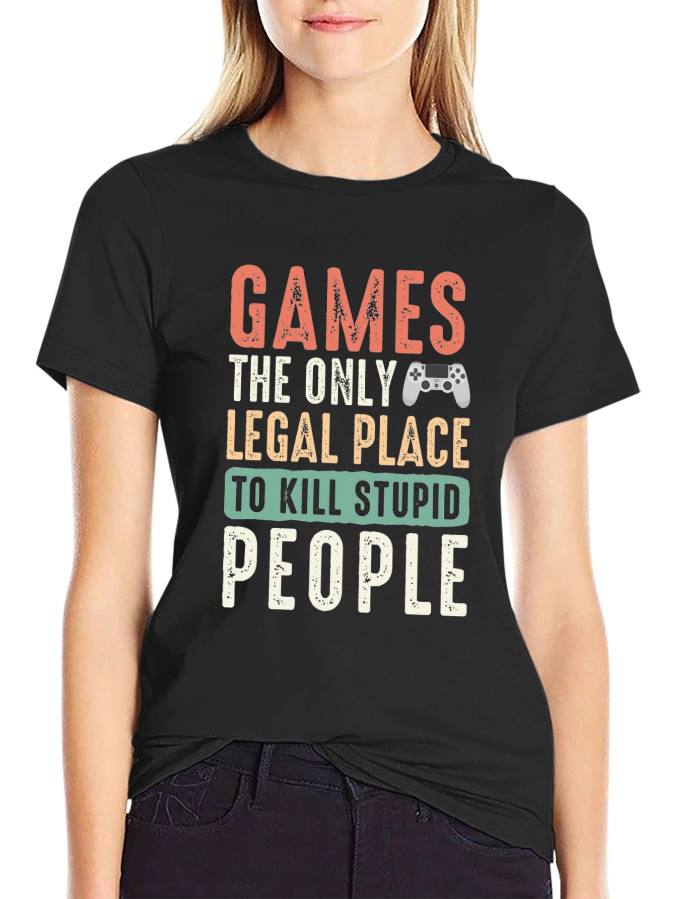 Gamer T-Shirt - Legal Kill Stupid People