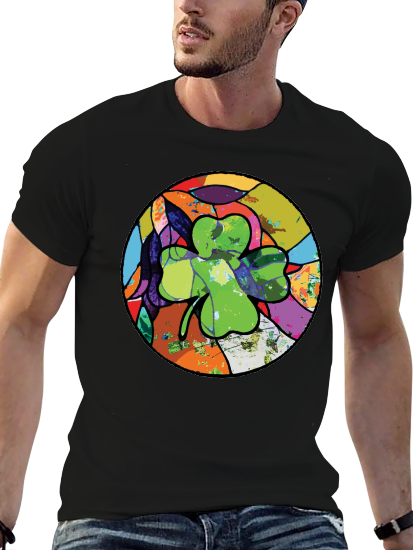 St. Patricks Day Clover T-Shirt - Lucky Tee