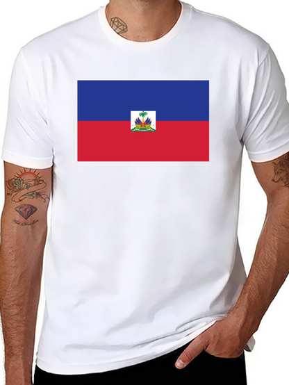 Haiti Flag T-Shirt - Patriotic Pride Tee