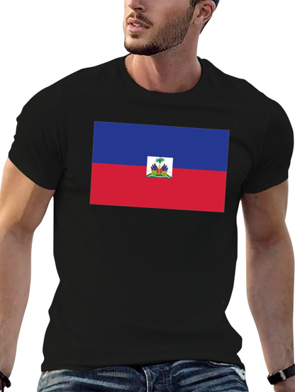 Haiti Flag T-Shirt - Patriotic Pride Tee