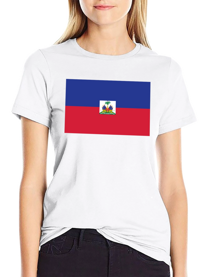 Haiti Flag T-Shirt - Patriotic Pride Tee