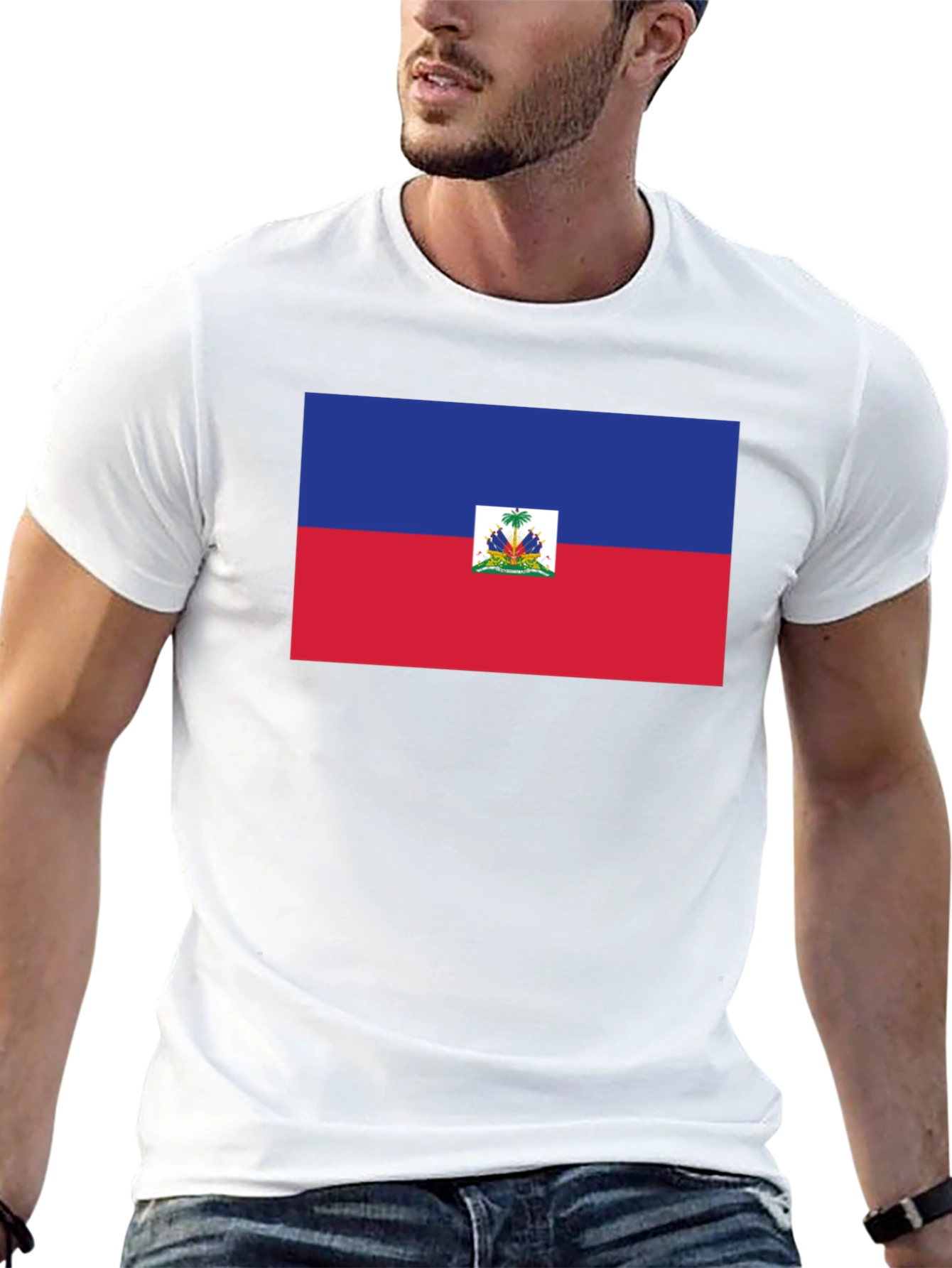Haiti Flag T-Shirt - Patriotic Pride Tee