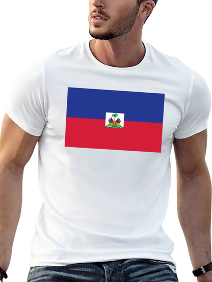 Haiti Flag T-Shirt - Patriotic Pride Tee