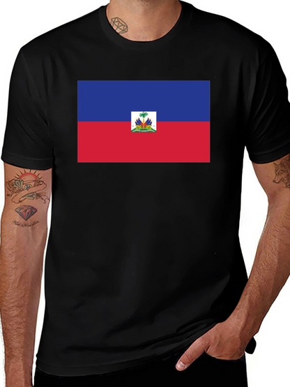 Haiti Flag T-Shirt - Patriotic Pride Tee