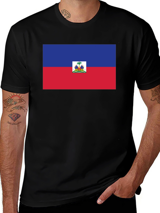 Haiti Flag T-Shirt - Patriotic Pride Tee