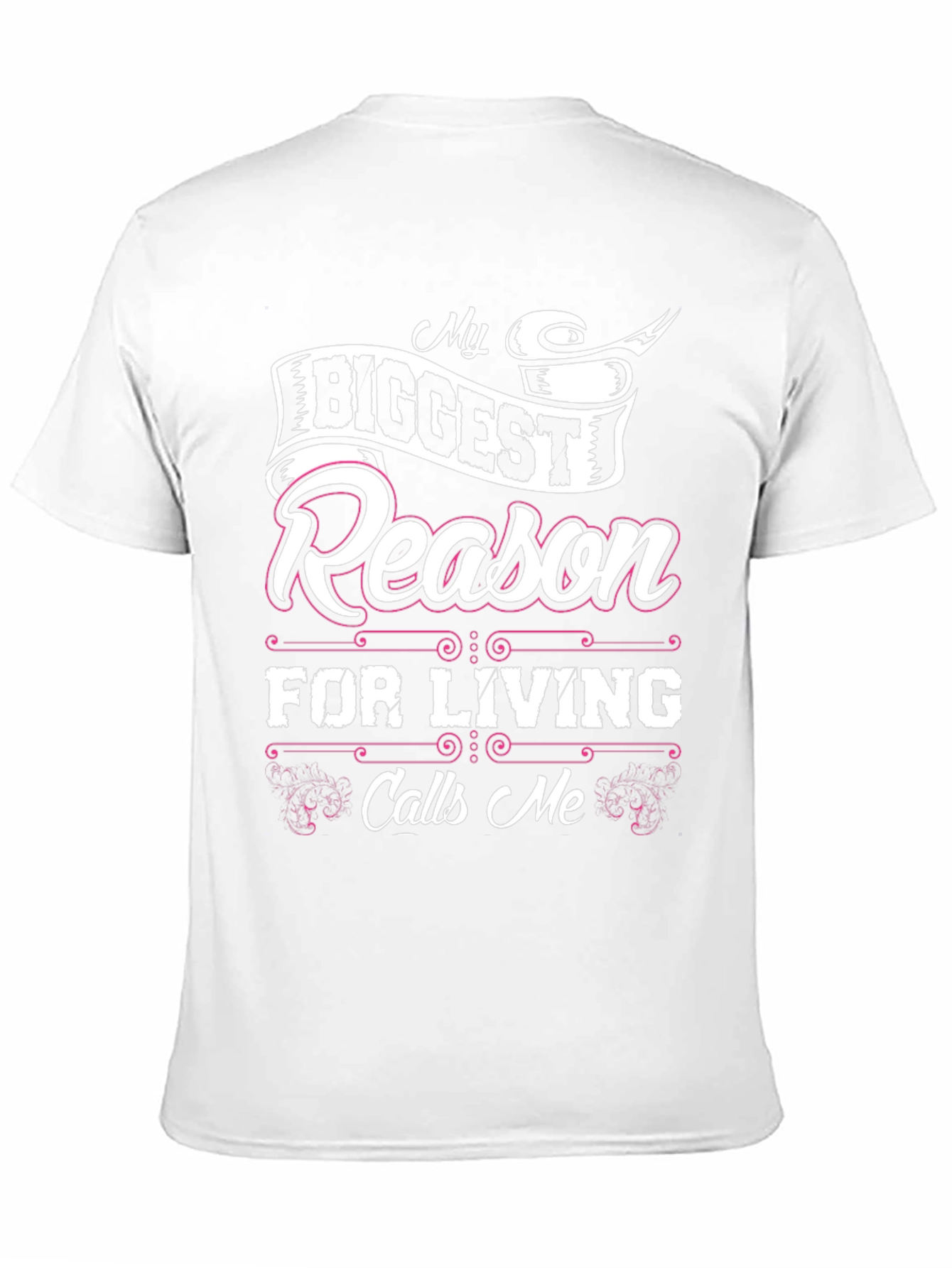 My Biggest Reason for Living Black T-Shirt