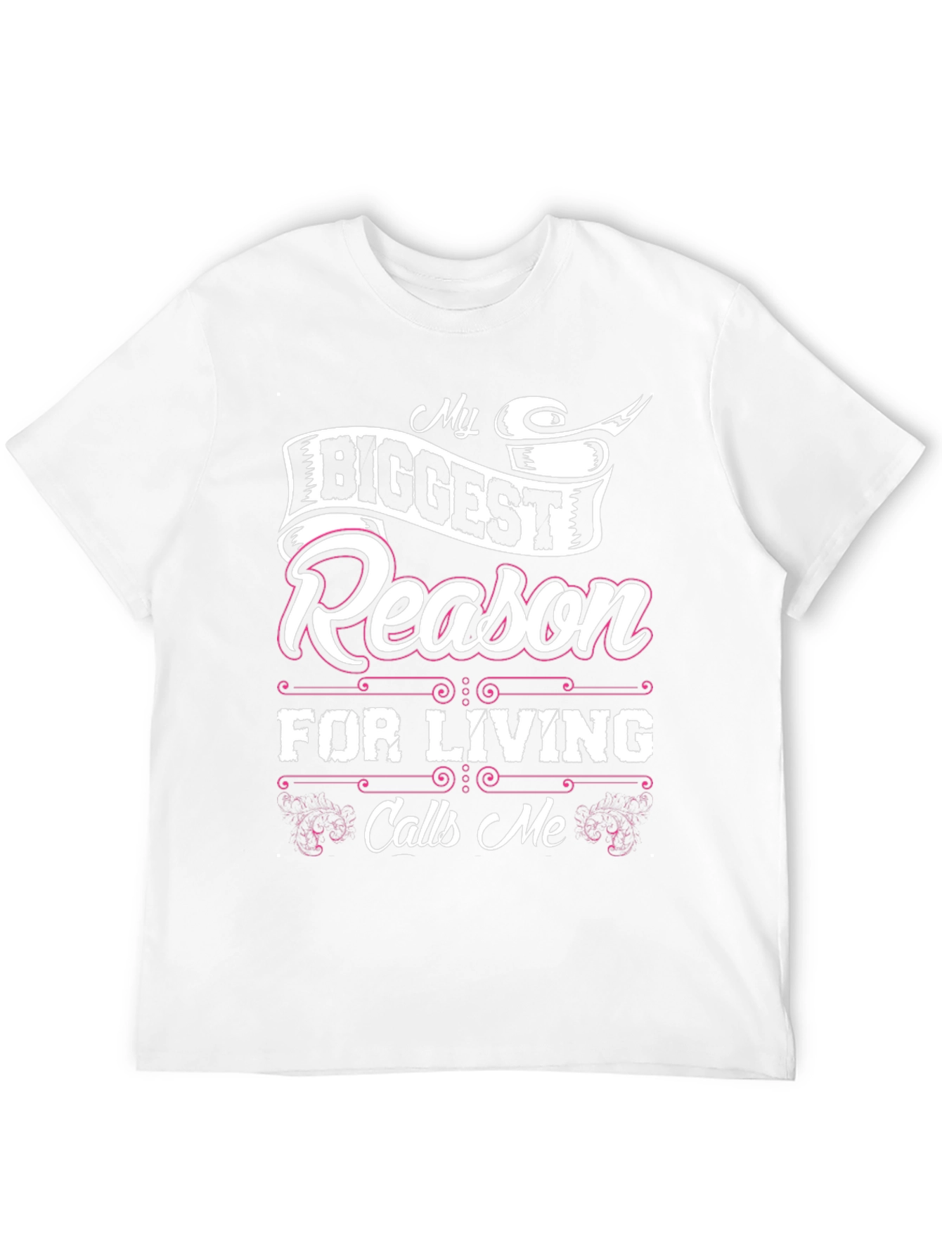 My Biggest Reason for Living Black T-Shirt