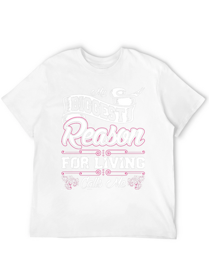 My Biggest Reason for Living Black T-Shirt