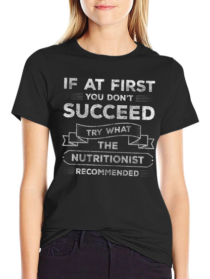 Nutritionist Recommendation Graphic Tee