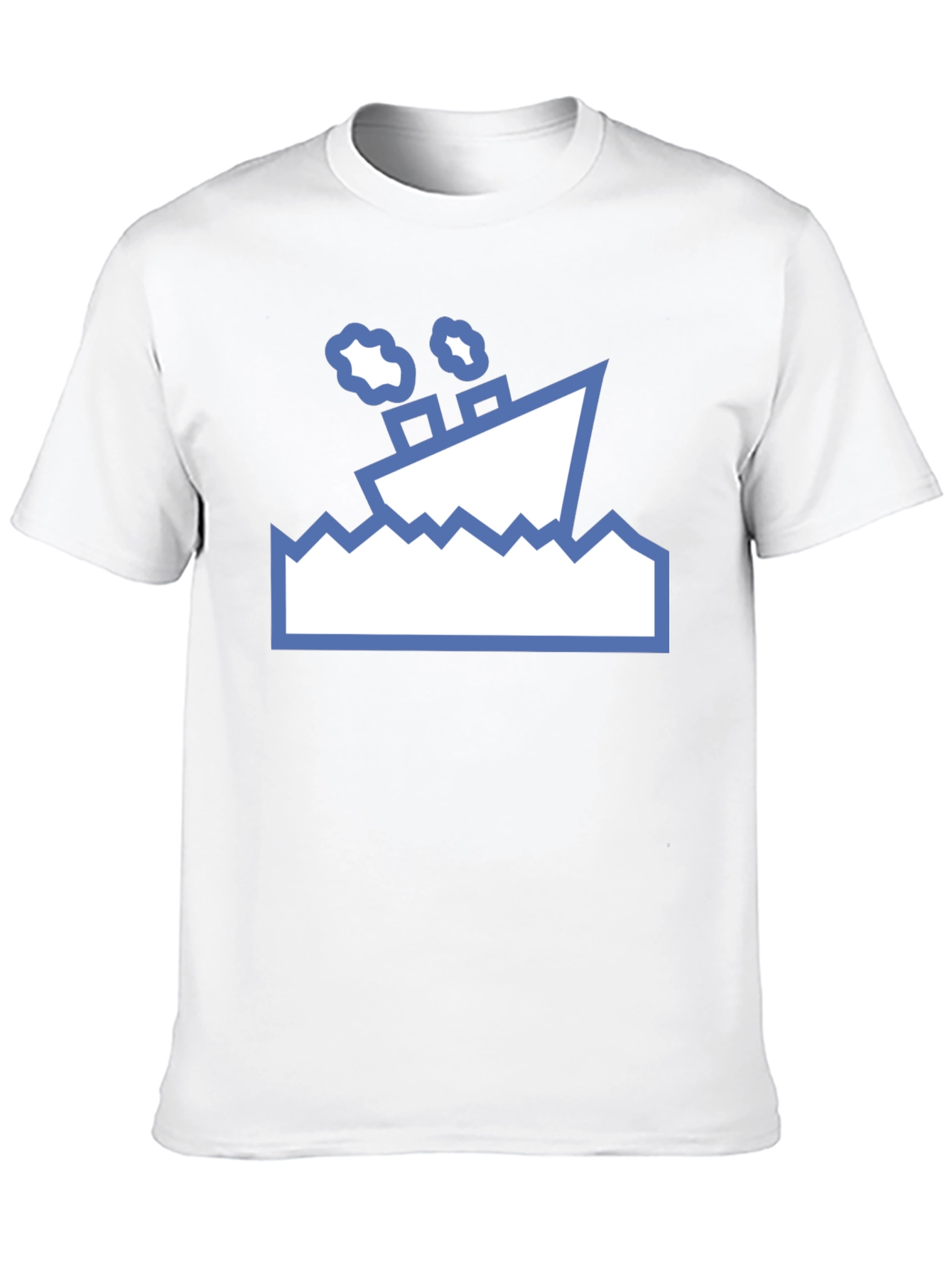 Nautical T-Shirt - Sinking Ship Graphic Tee