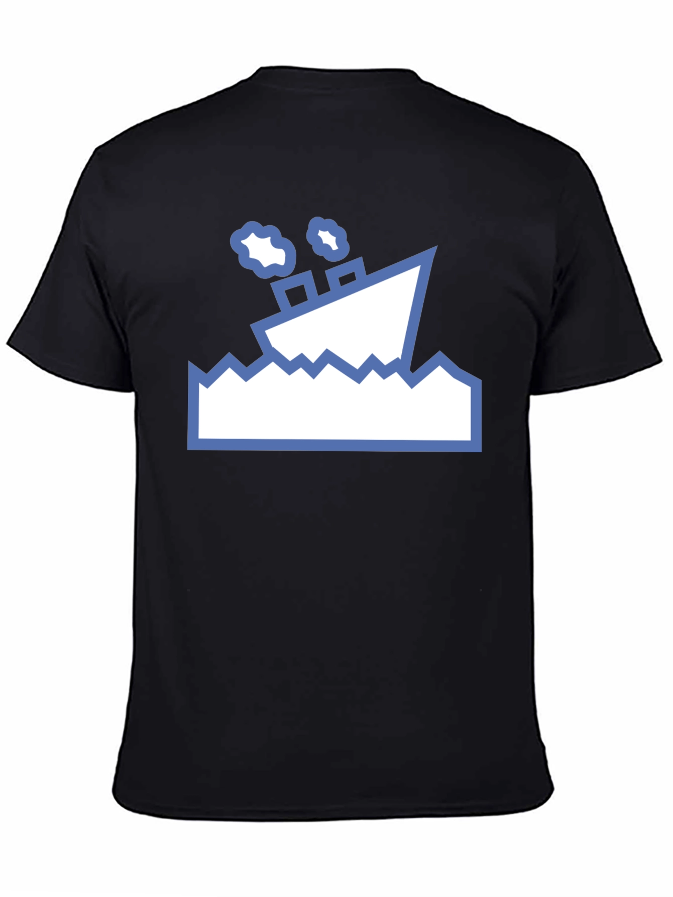 Nautical T-Shirt - Sinking Ship Graphic Tee