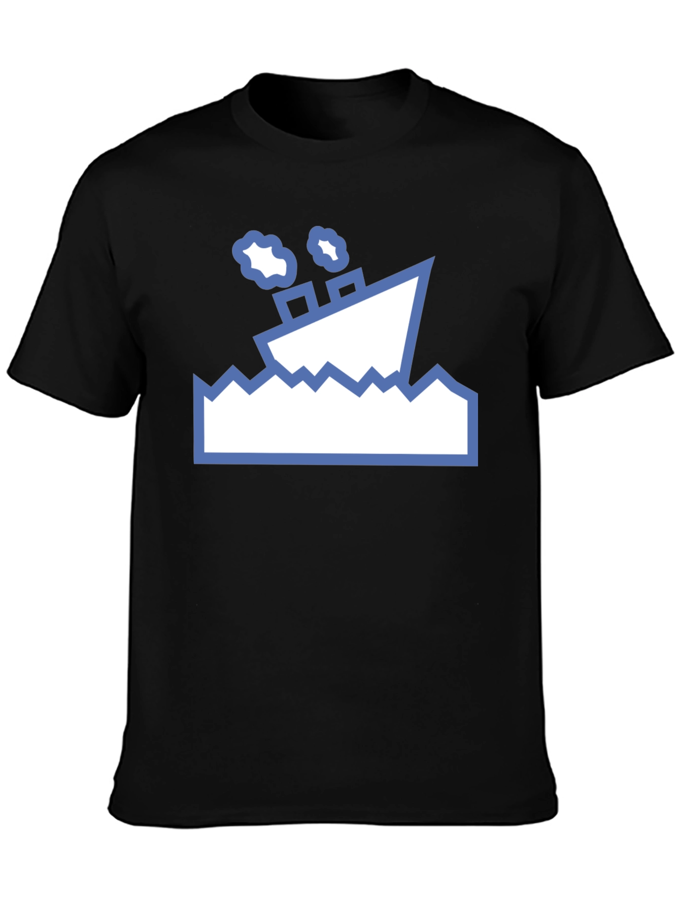 Nautical T-Shirt - Sinking Ship Graphic Tee