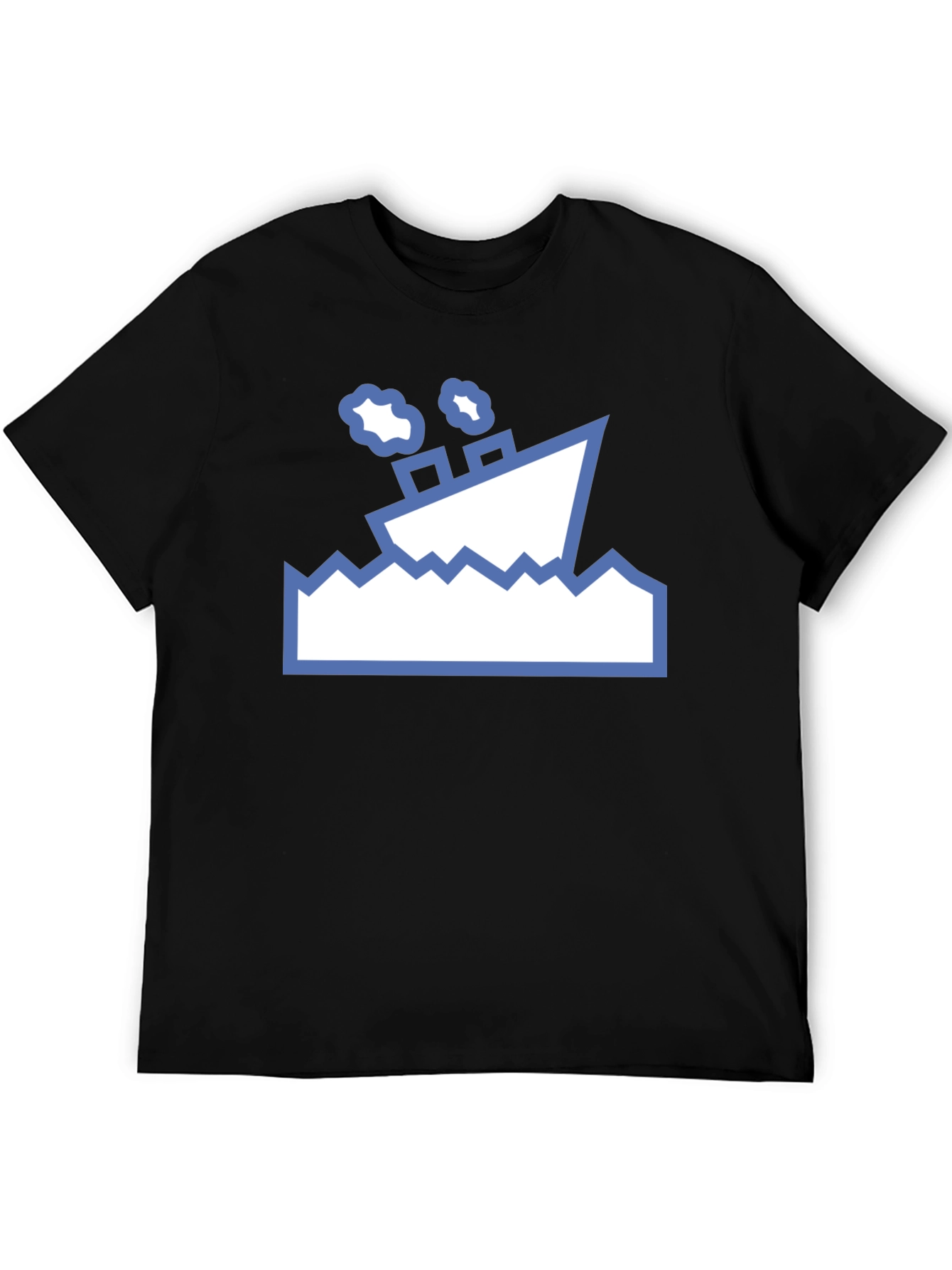 Nautical T-Shirt - Sinking Ship Graphic Tee