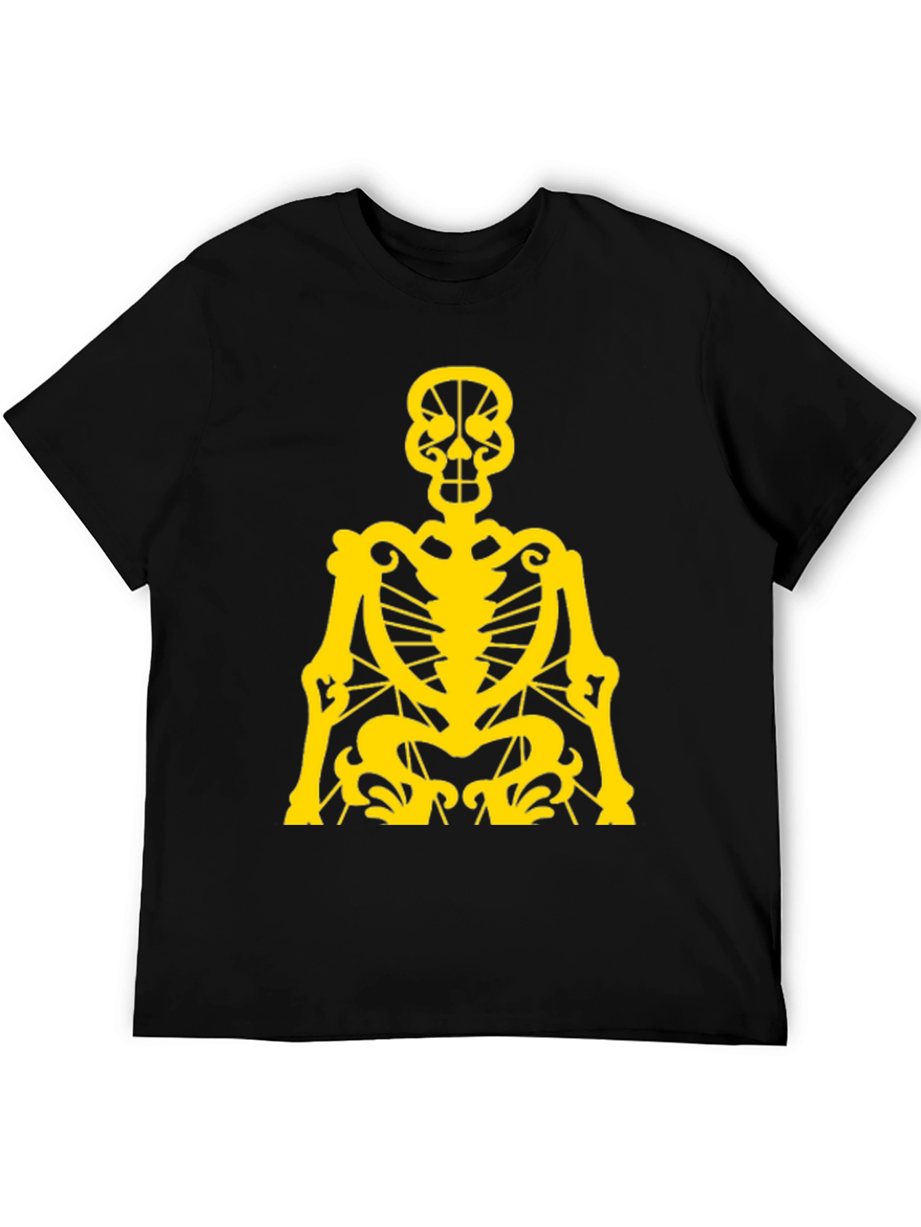 Skeleton Graphic Tee - Black