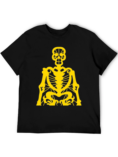 Skeleton Graphic Tee - Black