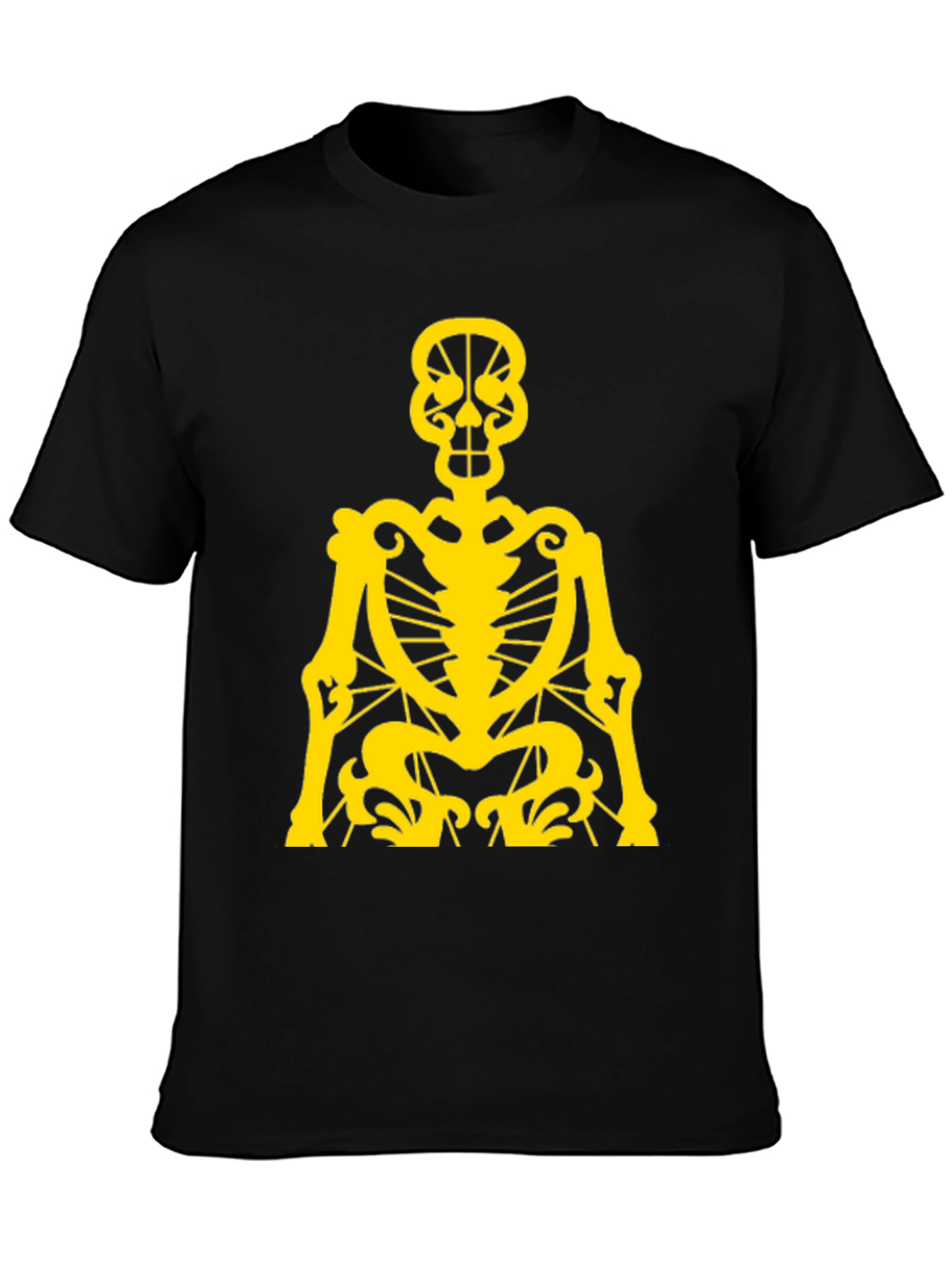 Skeleton Graphic Tee - Black