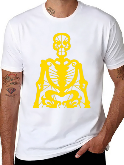 Skeleton Graphic Tee - Black