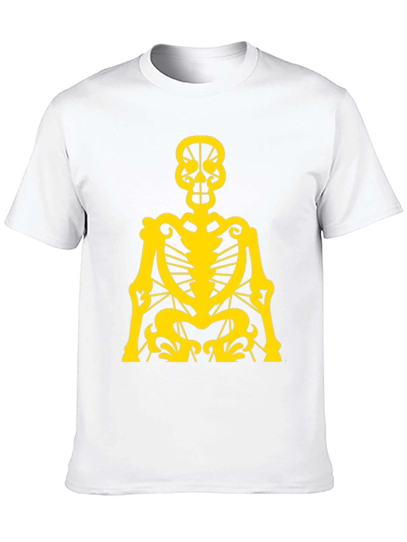 Skeleton Graphic Tee - Black