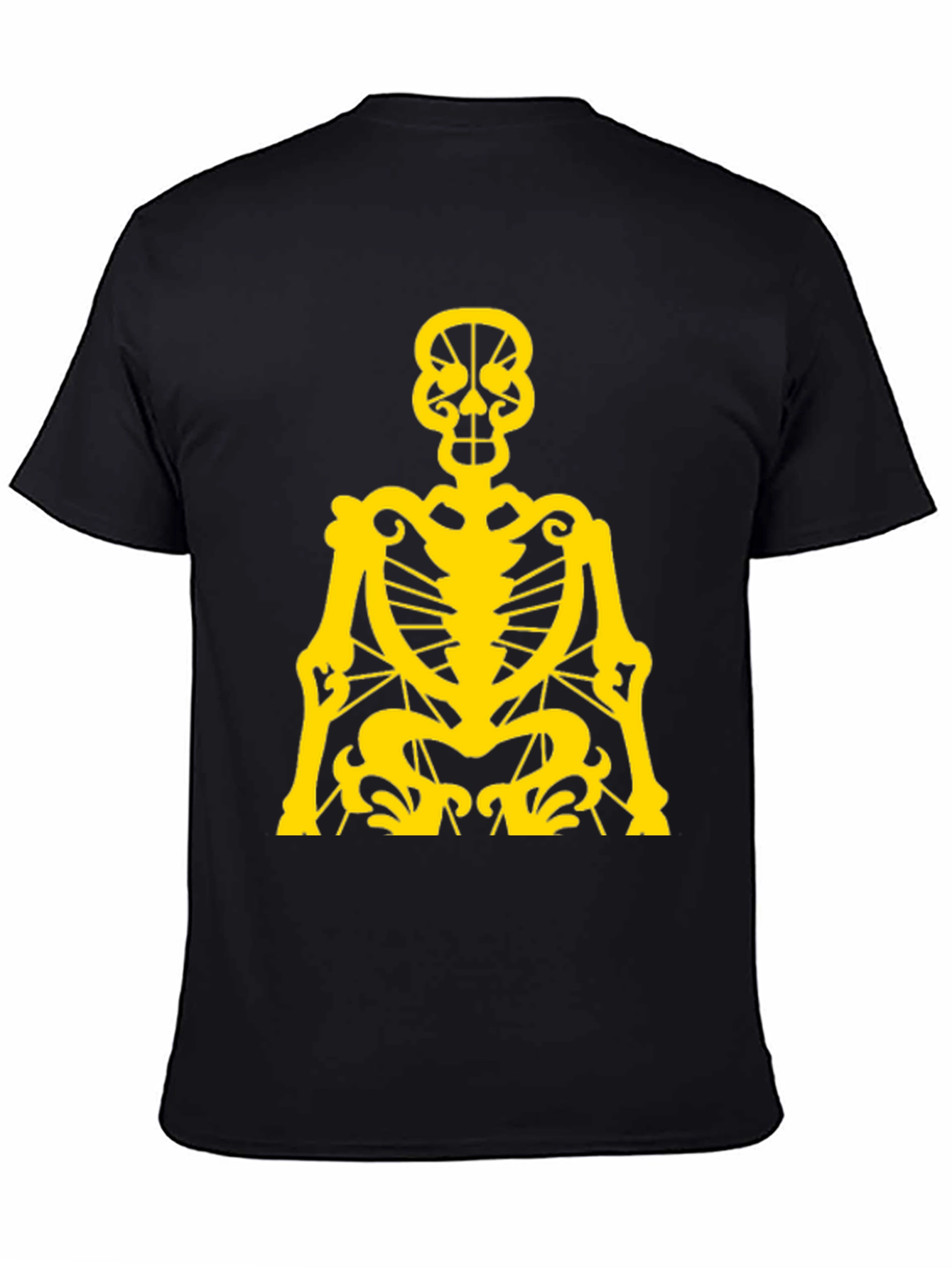Skeleton Graphic Tee - Black